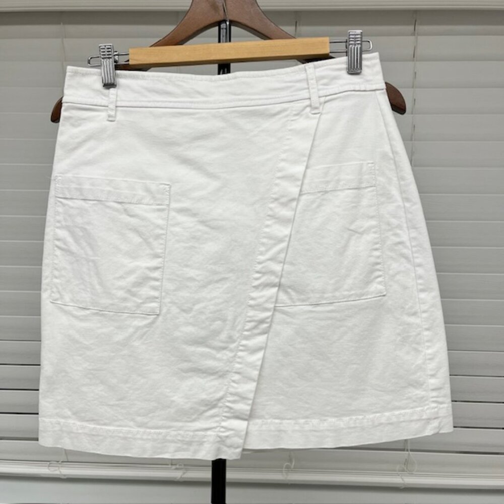 LOFT white skirt - Women's 4
